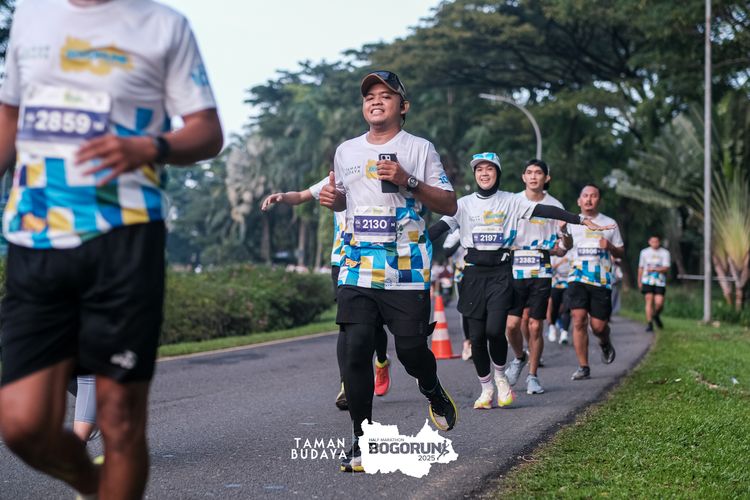 Race photo from Taman Budaya x BOGORUN 2025