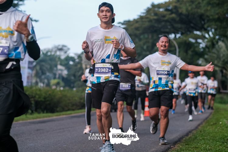 Race photo from Taman Budaya x BOGORUN 2025