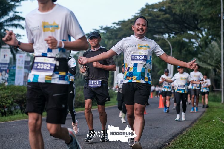 Race photo from Taman Budaya x BOGORUN 2025