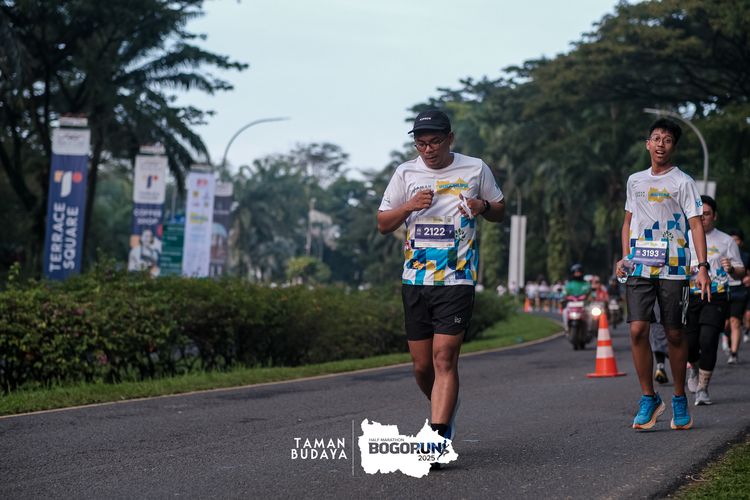 Race photo from Taman Budaya x BOGORUN 2025