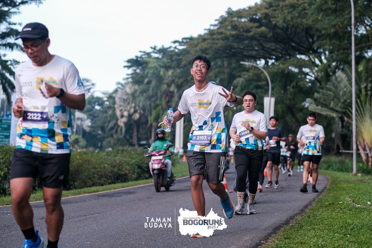 Race photo from Taman Budaya x BOGORUN 2025