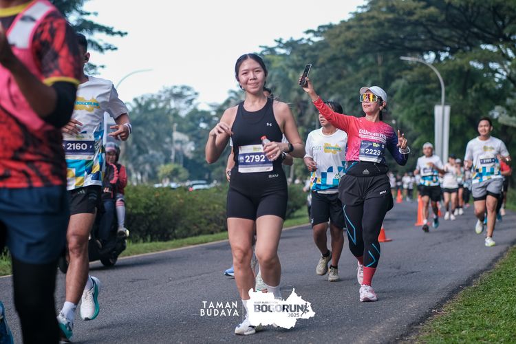 Race photo from Taman Budaya x BOGORUN 2025