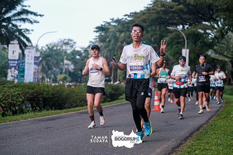 Race photo from Taman Budaya x BOGORUN 2025