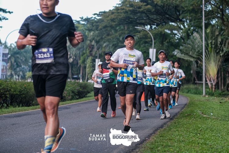 Race photo from Taman Budaya x BOGORUN 2025