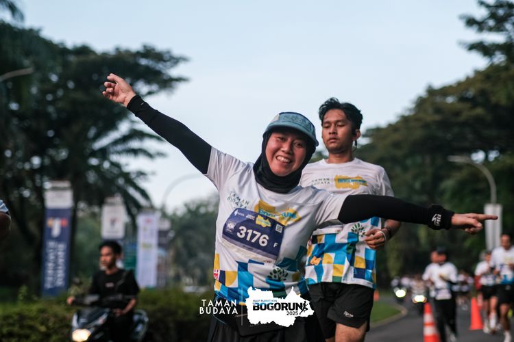 Race photo from Taman Budaya x BOGORUN 2025