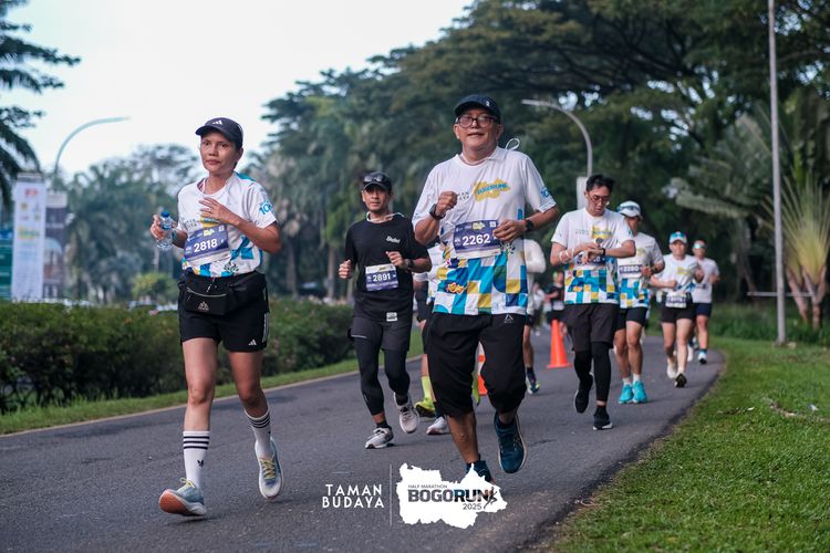 Race photo from Taman Budaya x BOGORUN 2025