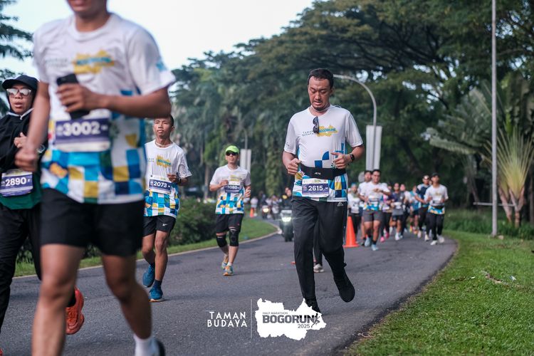 Race photo from Taman Budaya x BOGORUN 2025