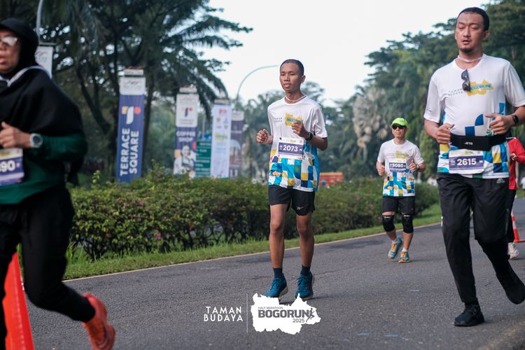 Race photo from Taman Budaya x BOGORUN 2025