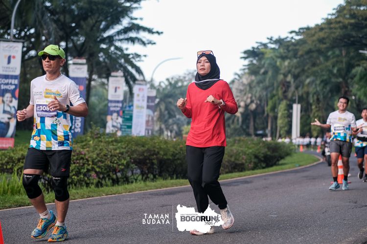 Race photo from Taman Budaya x BOGORUN 2025