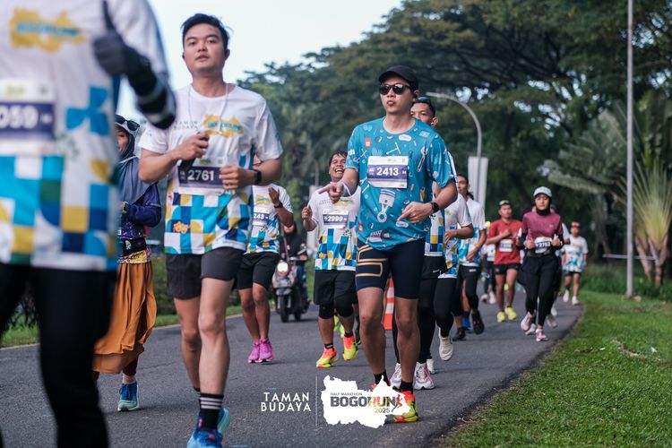Race photo from Taman Budaya x BOGORUN 2025