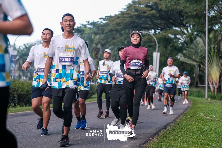 Race photo from Taman Budaya x BOGORUN 2025