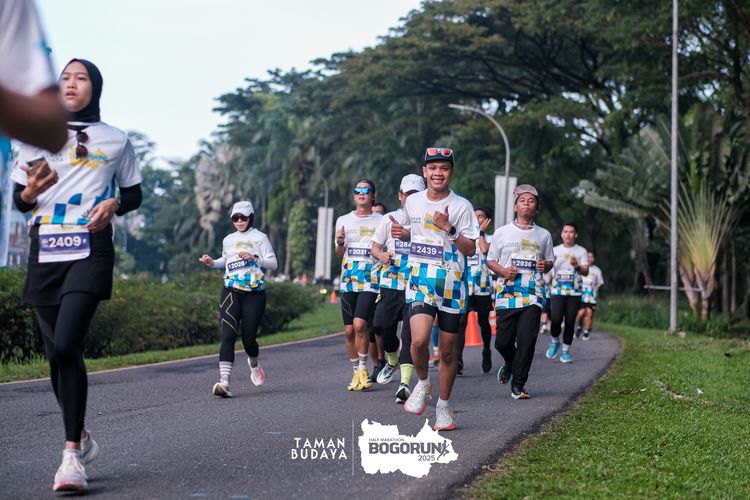 Race photo from Taman Budaya x BOGORUN 2025