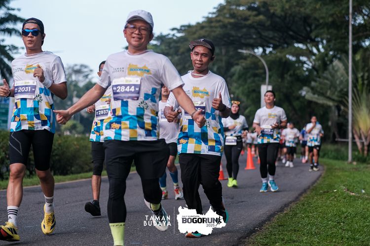Race photo from Taman Budaya x BOGORUN 2025