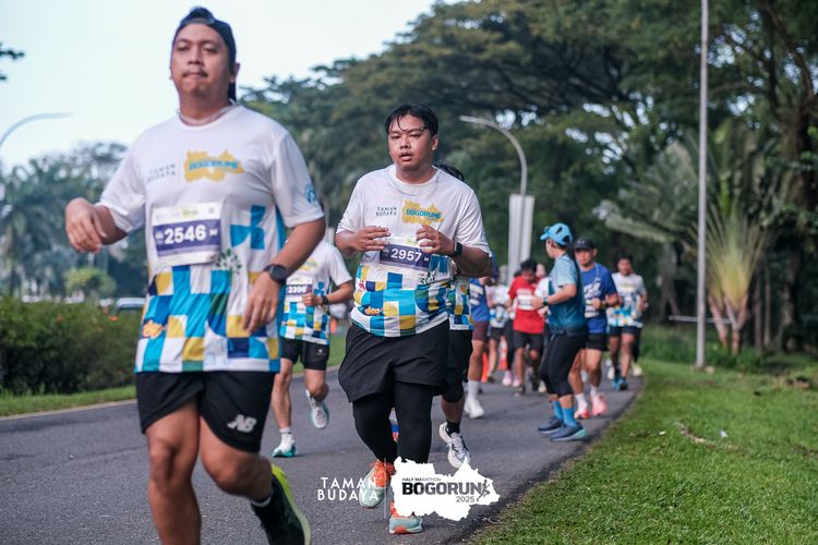 Race photo from Taman Budaya x BOGORUN 2025