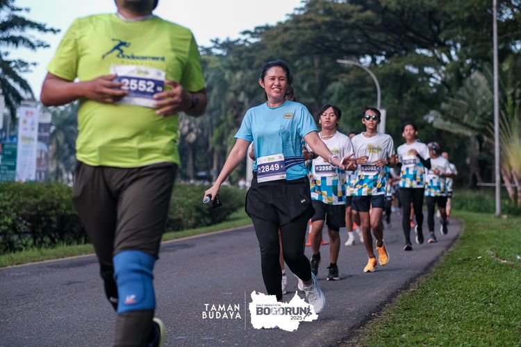 Race photo from Taman Budaya x BOGORUN 2025