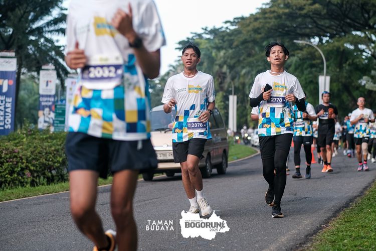 Race photo from Taman Budaya x BOGORUN 2025