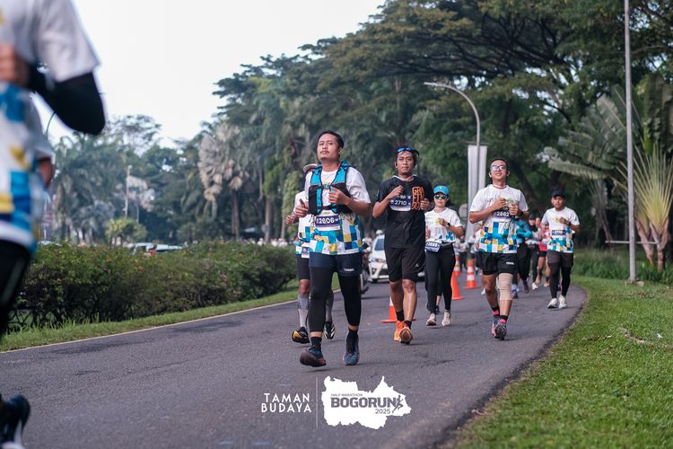 Race photo from Taman Budaya x BOGORUN 2025