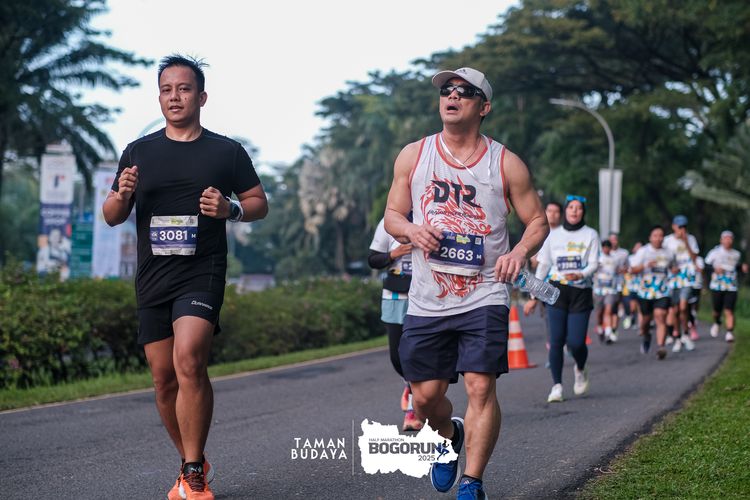 Race photo from Taman Budaya x BOGORUN 2025