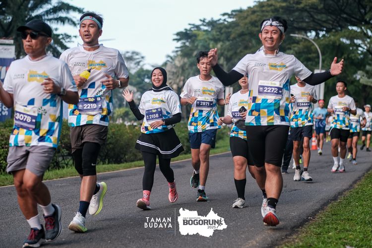 Race photo from Taman Budaya x BOGORUN 2025