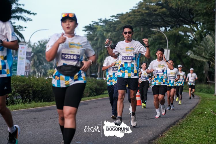 Race photo from Taman Budaya x BOGORUN 2025