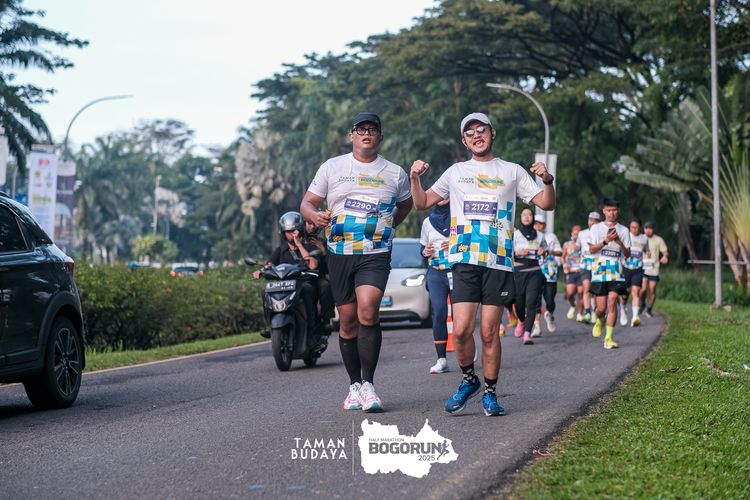 Race photo from Taman Budaya x BOGORUN 2025