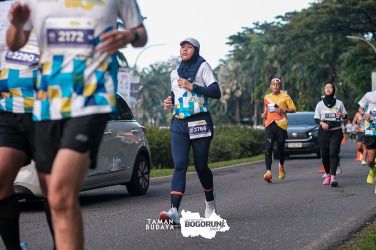 Race photo from Taman Budaya x BOGORUN 2025