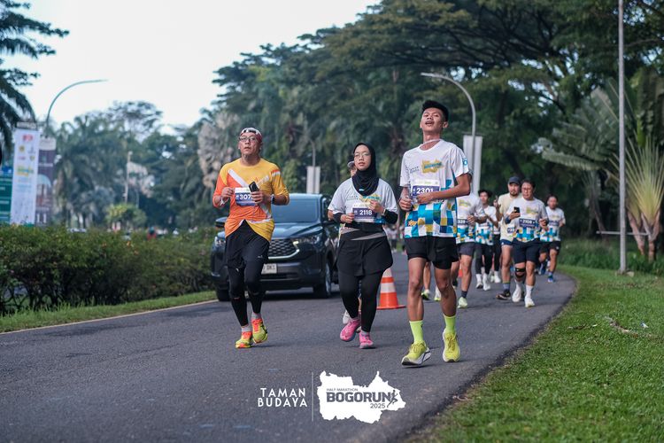 Race photo from Taman Budaya x BOGORUN 2025
