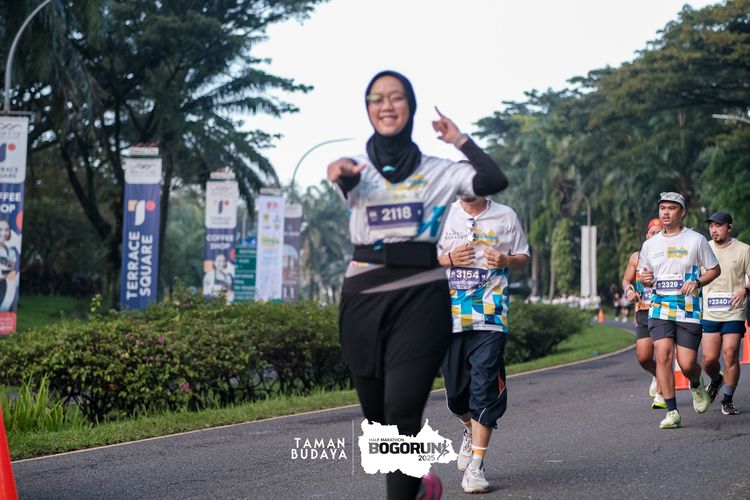 Race photo from Taman Budaya x BOGORUN 2025