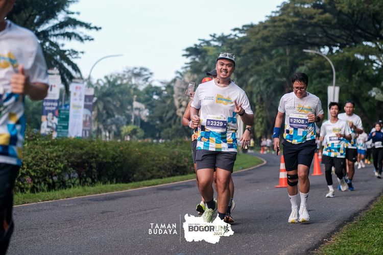 Race photo from Taman Budaya x BOGORUN 2025