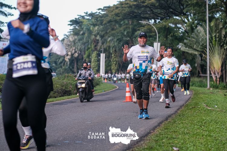 Race photo from Taman Budaya x BOGORUN 2025