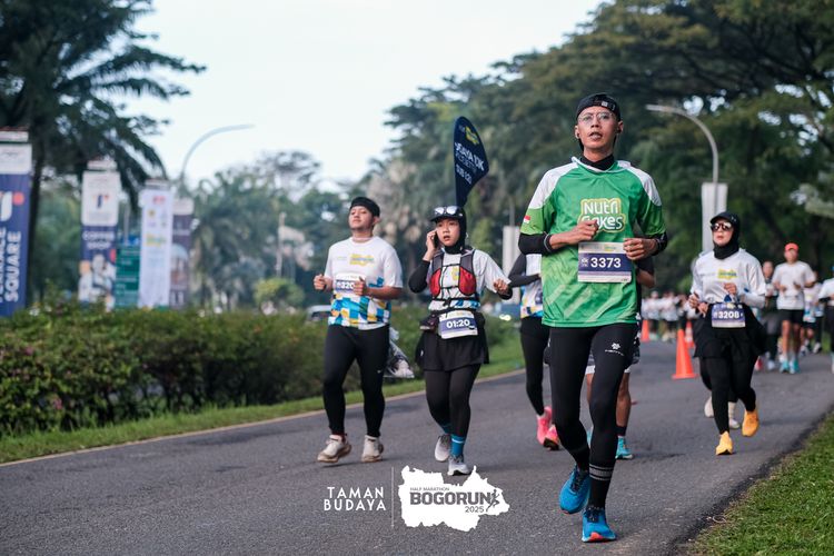 Race photo from Taman Budaya x BOGORUN 2025