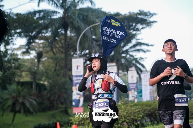 Race photo from Taman Budaya x BOGORUN 2025
