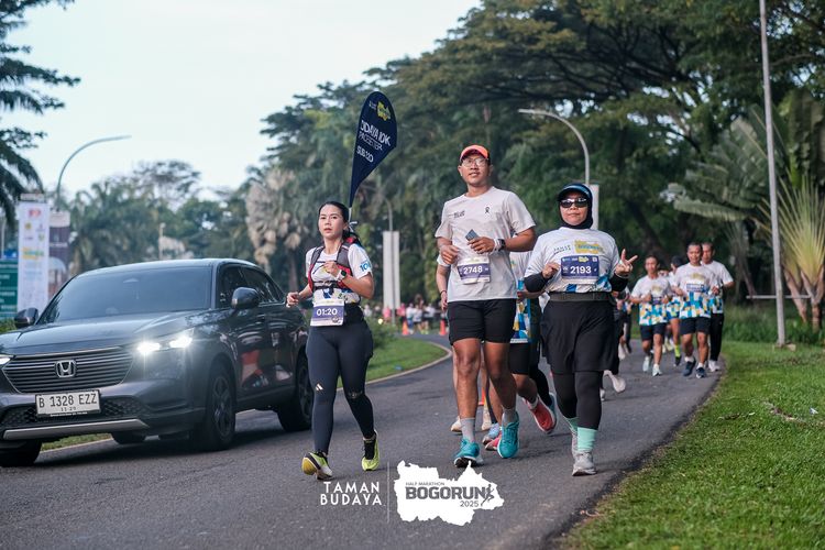 Race photo from Taman Budaya x BOGORUN 2025