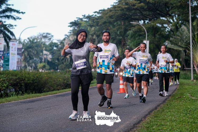 Race photo from Taman Budaya x BOGORUN 2025