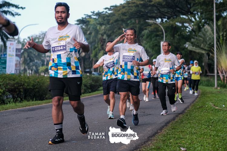 Race photo from Taman Budaya x BOGORUN 2025