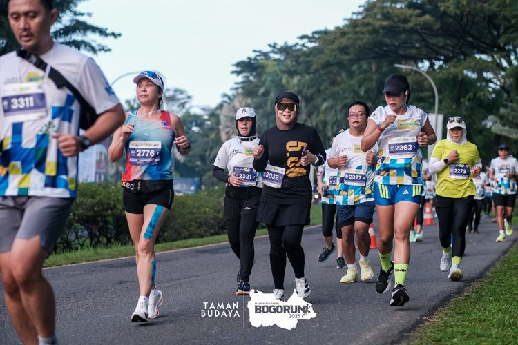 Race photo from Taman Budaya x BOGORUN 2025