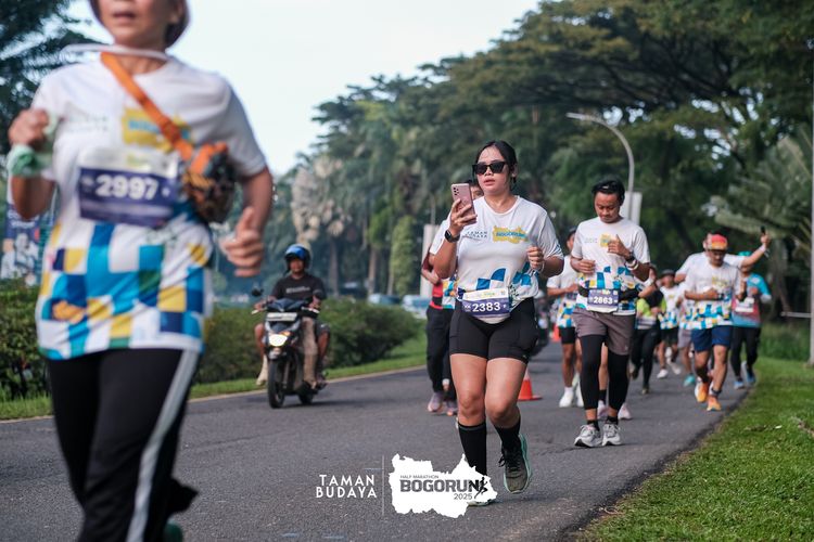 Race photo from Taman Budaya x BOGORUN 2025