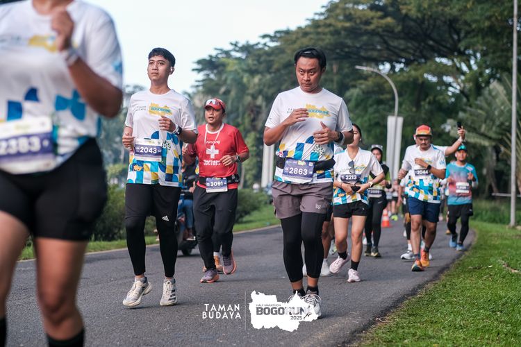 Race photo from Taman Budaya x BOGORUN 2025