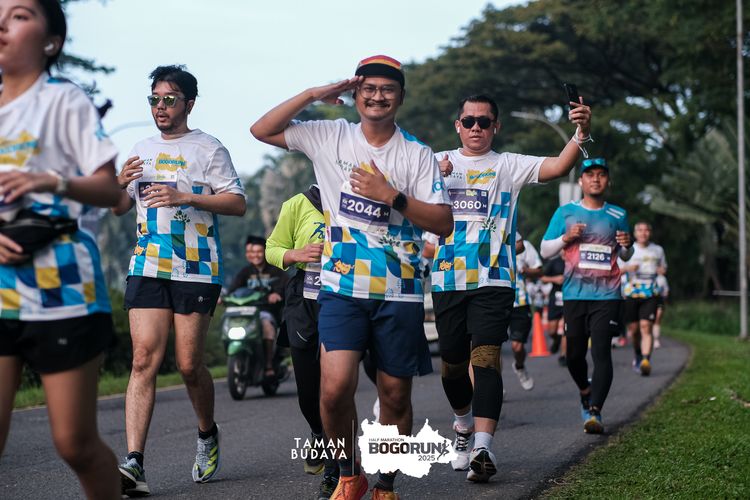 Race photo from Taman Budaya x BOGORUN 2025