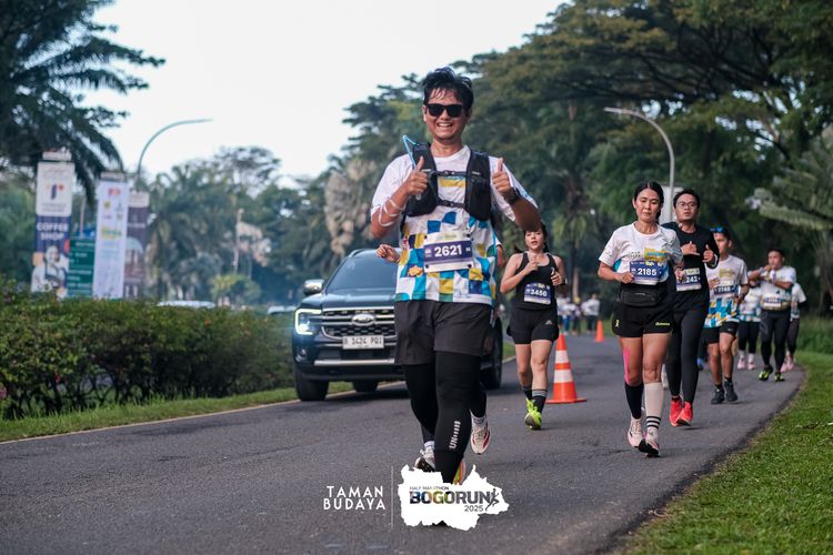 Race photo from Taman Budaya x BOGORUN 2025