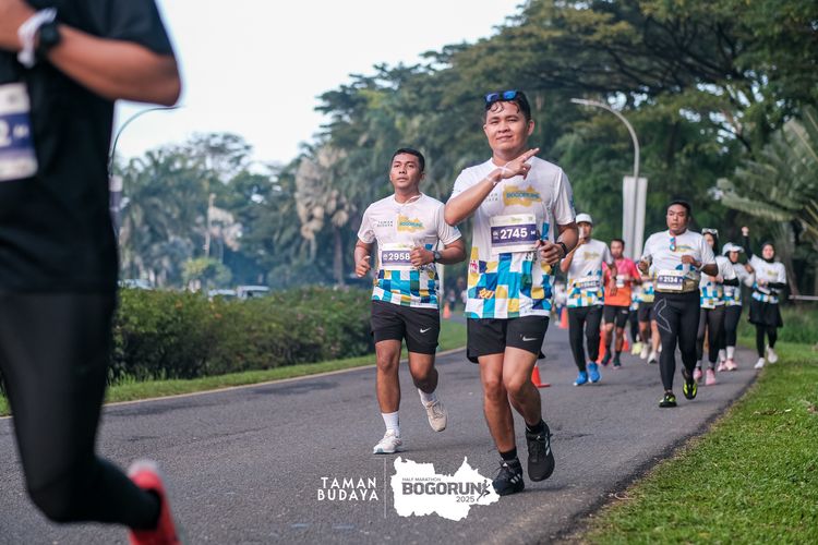 Race photo from Taman Budaya x BOGORUN 2025