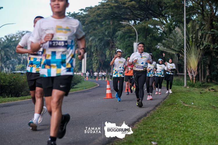 Race photo from Taman Budaya x BOGORUN 2025