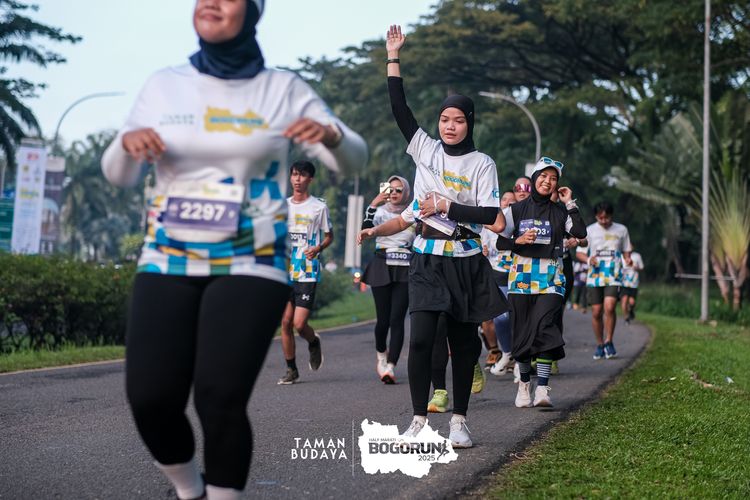 Race photo from Taman Budaya x BOGORUN 2025