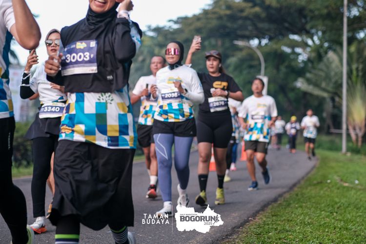Race photo from Taman Budaya x BOGORUN 2025