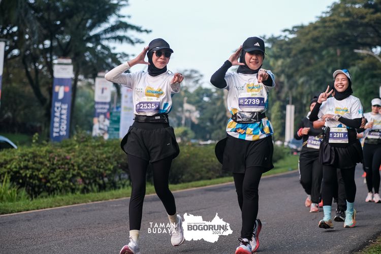 Race photo from Taman Budaya x BOGORUN 2025