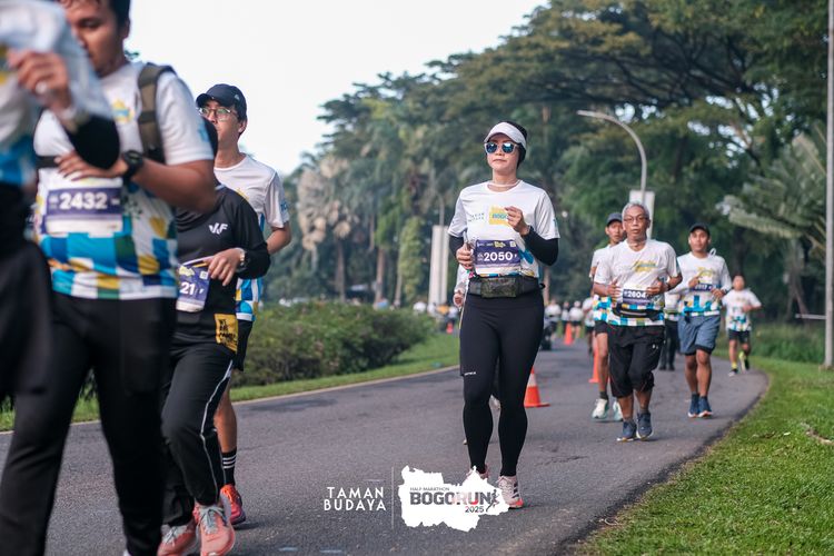 Race photo from Taman Budaya x BOGORUN 2025