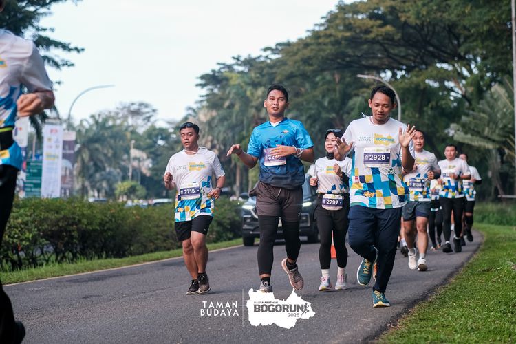 Race photo from Taman Budaya x BOGORUN 2025