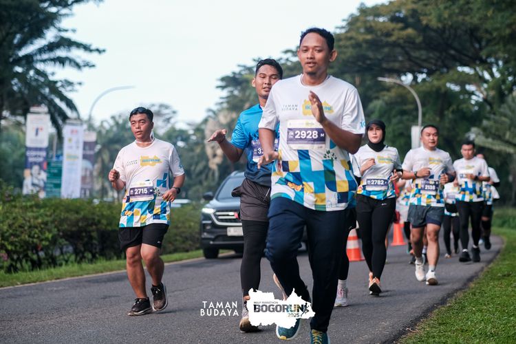 Race photo from Taman Budaya x BOGORUN 2025