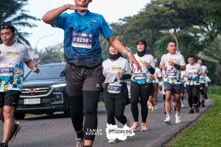 Race photo from Taman Budaya x BOGORUN 2025