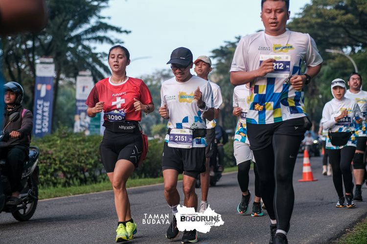 Race photo from Taman Budaya x BOGORUN 2025